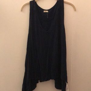 Hollister Navy Tank Top
